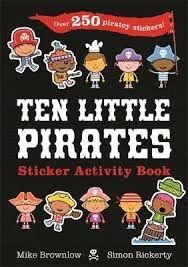 TEN LITTLE PIRATES STICKER ACTIVITY BOOK