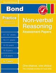 BOND NON VERBAL REASONING ASSESSMENT PAPERS 6-7 YEARS