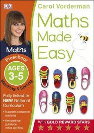 MATHS MADE EASY AGES 3-5 MATCHING & SORTING