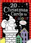 20 CHRISTMAS CARDS TO COLOUR