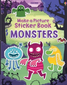 MAKE A PICTURE STICKER BOOK MONSTERS
