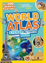 WORLD ATLAS STICKER ACTIVITY BOOK : OVER 1,000 STICKERS!