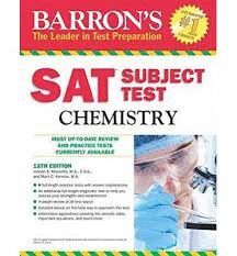 SAT SUBJECT TEST, CHEMISTRY