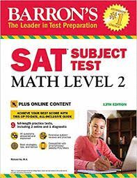BARRON'S SAT SUBJECT TEST: MATH LEVEL 1 WITH ONLINE TESTS