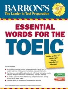 BARRONS ESSENTIAL WORDS  FOR TOEIC +MP3