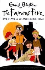 FIVE HAVE WONDERFUL TIME