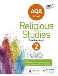 AQA A-LEVEL RELIGIOUS STUDIES YEAR 2
