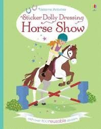 HORSE SHOW STICKER DOLLY DRESSING