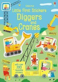 LITTLE FIRST STICKERS DIGERS & CRANES