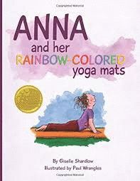 ANNA AND HER RAINBOW-COLORED YOGA MATS