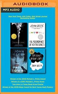 JOHN GREEN AUDIOBOOK COLLECTION ON MP3-CD: LOOKING FOR ALASKA, AN ABUNDANCE OF KATHERINES, PAPER TOWNS, THE FAULT IN OUR STARS (CD-AUDIO)