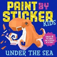 PAINT BY STICKER KIDS UNDER THE SEA