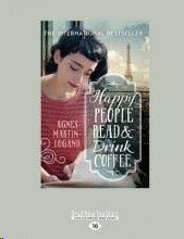 HAPPY PEOPLE READ AND DRINK COFFEE