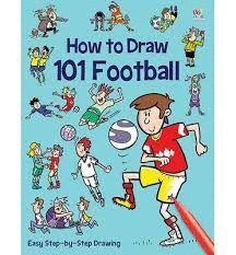 HOW TO DRAW 101 FOOTBALL