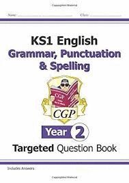 KS1 YR2 ENGLISH TARGETED QUESTION BOOK: GRAMMAR, PUNCTUATION & SPELLING - YEAR 2