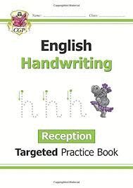 NEW ENGLISH TARGETED PRACTICE BOOK: HANDWRITING - RECEPTION