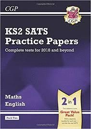 NEW KS2 MATHS AND ENGLISH SATS PRACTICE PAPERS PACK (FOR THE TESTS IN 2018 AND BEYOND) - PACK 2