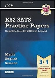 NEW KS2 COMPLETE SATS PRACTICE PAPERS PACK: SCIENCE, MATHS & ENGLISH (FOR THE 2018 TESTS) - PACK 1