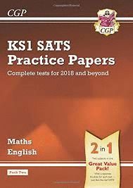 NEW KS1 MATHS AND ENGLISH SATS PRACTICE PAPERS PACK (FOR THE TESTS IN 2018 AND BEYOND) - PACK 2