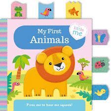 MY FIRST ANIMALS - CLOTH BOOK - INGLES