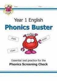 NEW KS1 ENGLISH PHONICS BUSTER - FOR THE PHONICS SCREENING CHECK IN YEAR 1
