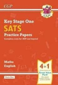 NEW KS1 MATHS AND ENGLISH SATS PRACTICE PAPERS PACK (FOR THE 2019 TESTS) - PACK 1