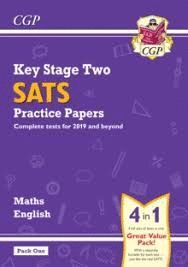 NEW KS2 MATHS AND ENGLISH SATS PRACTICE PAPERS PACK (FOR THE 2019 TESTS) - PACK 1