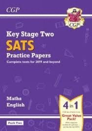 NEW KS2 MATHS AND ENGLISH SATS PRACTICE PAPERS PACK (FOR THE 2019 TESTS) - PACK 2
