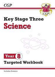 NEW KS3 SCIENCE YEAR 8 TARGETED WORKBOOK (WITH ANSWERS)