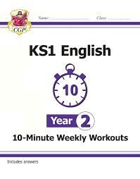 NEW KS1 ENGLISH 10-MINUTE WEEKLY WORKOUTS - YEAR 2