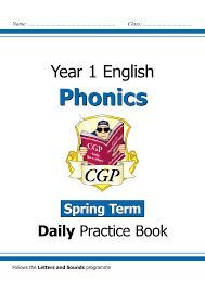 NEW KS1 PHONICS DAILY PRACTICE BOOK: YEAR 1 - SPRING TERM