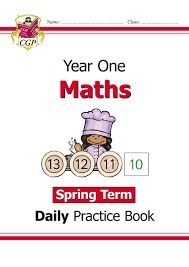 NEW KS1 MATHS DAILY PRACTICE BOOK: YEAR 1 - SPRING TERM