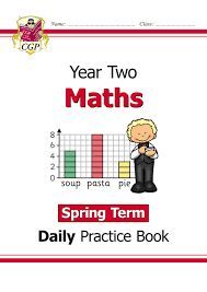 NEW KS1 MATHS DAILY PRACTICE BOOK: YEAR 2 - SPRING TERM