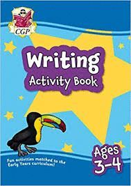 NEW WRITING HOME LEARNING ACTIVITY BOOK FOR AGES 3-4