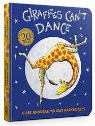 GIRAFFES CAN´T DANCE BOARD BOOK