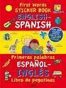 AWARD FIRST WORDS STICKER BOOK ENGLISH-SPANISH