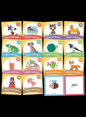 JOLLY PHONICS READ AND SEE, PACK 1 : IN PRECURSIVE LETTERS (BRITISH ENGLISH EDITION)