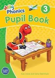 JOLLY PHONICS PUPIL BOOK 3 IN PRINT LETTERS (COLOUR ED.)