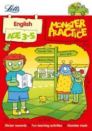 LETTS MONSTER PRACTICE ENGLISH AGES 3-5