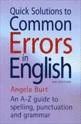 QUICK SOLUTIONS COMMON ERROR ENGLISH 4TH ED