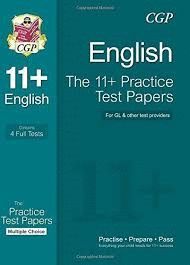 11+ ENGLISH PRACTICE TEST PAPERS: MULTIPLE CHOICE