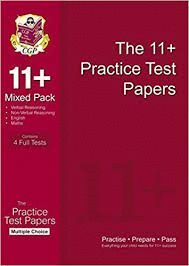 11+ PRACTICE TEST PAPERS MIXED PACK: MULTIPLE CHOICE