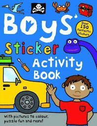 BOYS STICKER ACTIVITY BOOK