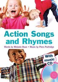 ACTION SONGS & RHYMES+AUDIO CD