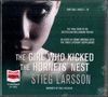 THE GIRL WHO KICKED THE HORNET`S NEST (AUD CD`S)
