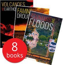 PHYSICAL & HUMAN GEOGRAPHY COLLECTION - 8 BOOKS