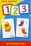 EARLY LEARNING CARDS 123