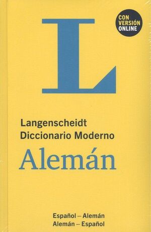 DICCIONARIO LANGENSCHEIDT  MODERNO ALEMAN/ESPAÑOL