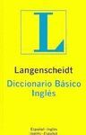 DIC. LANGENSCHEIDT BASICO INGLES/ESPAÑOL