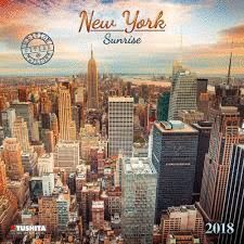 NEW YORK SUNRISE 2018 CALENDAR